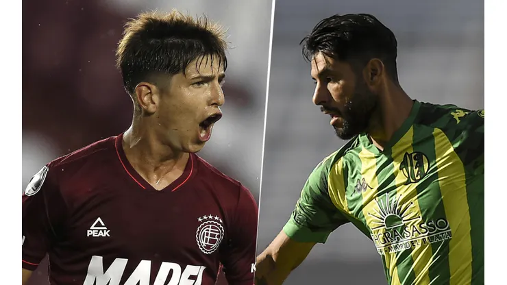Lanús vs. Aldosivi por la Copa de la Liga (Fotos: Getty).