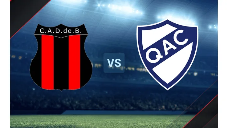 Defensores de Belgrano vs. Quilmes por la Primera Nacional.