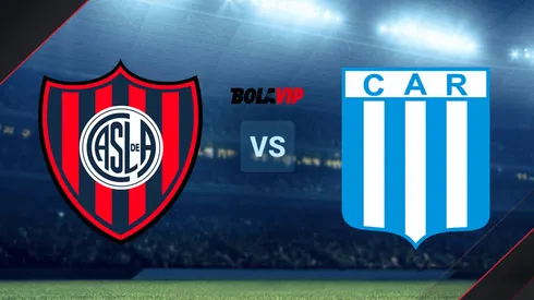 San Lorenzo vs. Racing de Córdoba por la Copa Argentina.