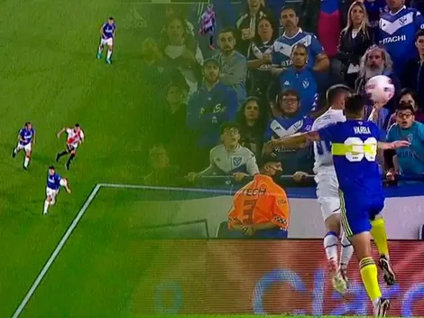 "Con algunos sí funciona": el VAR le anuló un penal a River y en Twitter se acordaron de Boca