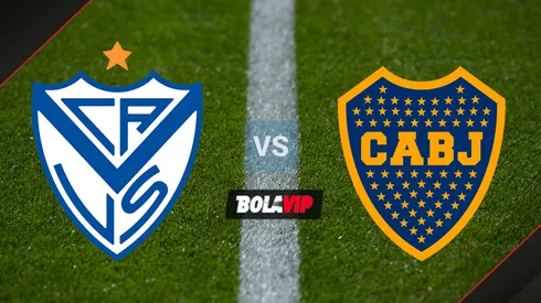 Vélez vs. Boca por la Copa de la Liga Profesional.