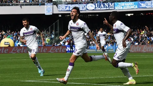 VIDEO | El Diego Armando Maradona se lamentó con un gol argentino para Fiorentina