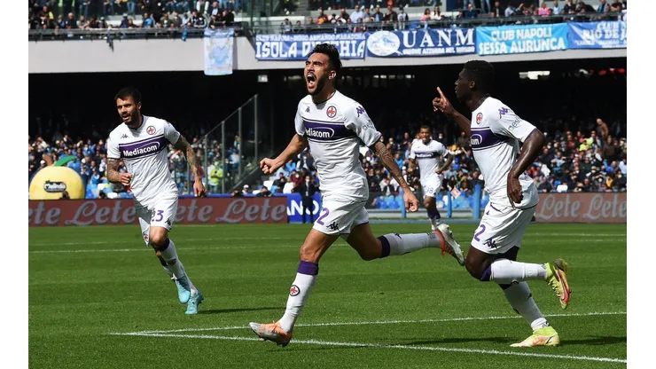 VIDEO | El Diego Armando Maradona se lamentó con un gol argentino para Fiorentina