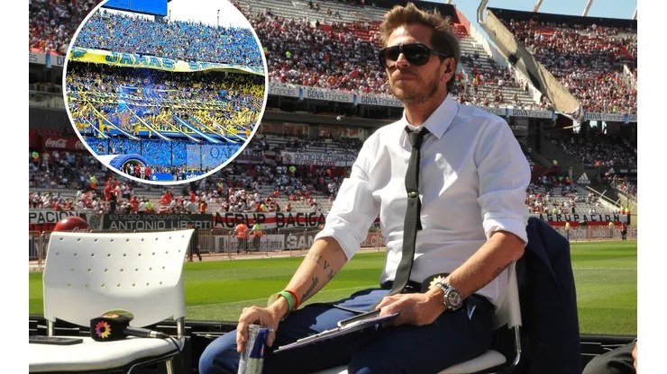 Vignolo nombró a River por error y los hinchas de Boca explotaron
