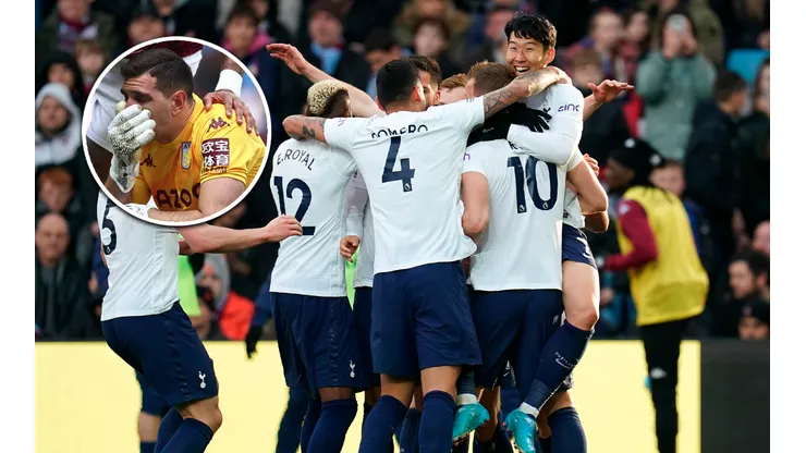 Tottenham aplastó al Aston Villa a domicilio.