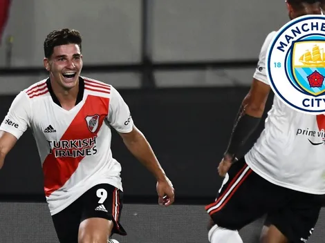 ¿Se va con Julián? Manchester City, a la carga por otro crack de River