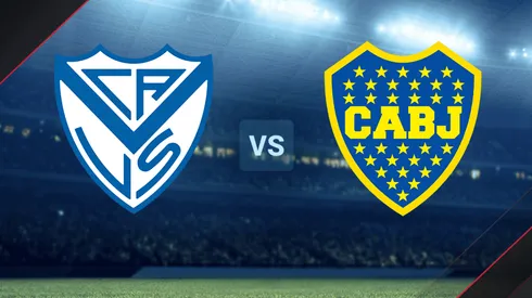 Boca vs. Vélez por la Copa de la Liga.