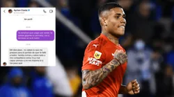 Insultaron a Ayrton Costa y su respuesta le rompió el corazón a todo Independiente