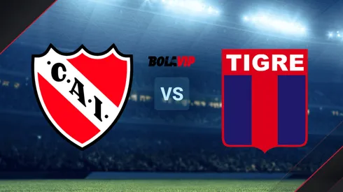 Independiente vs, Tigre por la Copa de la Liga Profesional