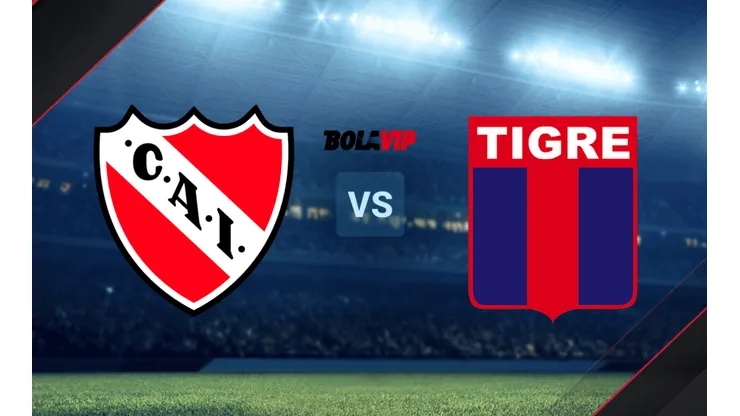 Independiente vs, Tigre por la Copa de la Liga Profesional