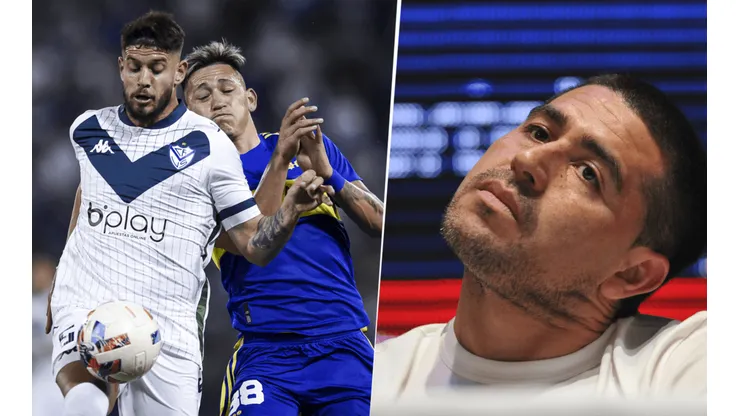 Velez y un pedido antes de jugar con Boca.