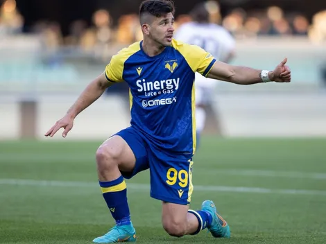 Sigue on fire: Gio Simeone es el argentino con más goles en las ligas top de Europa en esta temporada