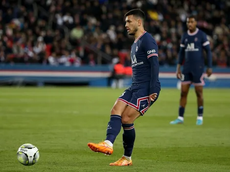 A la espera del parte médico, el preocupante posteo de Paredes tras salir lesionado en el PSG