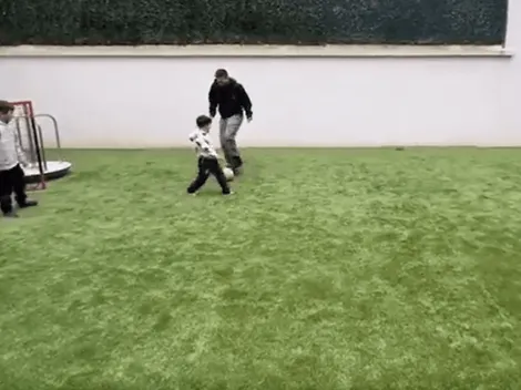 VIDEO | El pedido de Antonela a Messi en el video que subió jugando con sus hijos