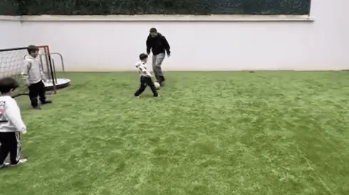 VIDEO | El pedido de Antonela a Messi en el video que subió jugando con sus hijos