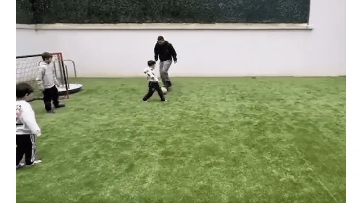 VIDEO | El pedido de Antonela a Messi en el video que subió jugando con sus hijos
