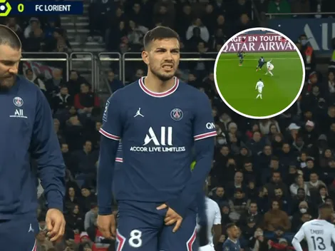 Alarmas en la Selección: Paredes salió lesionado en el primer partido post Eliminatorias con el PSG