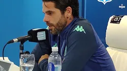 Edwin Cardona volvió a entrenarse en Racing.