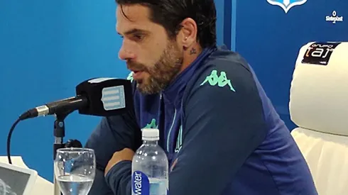 Edwin Cardona volvió a entrenarse en Racing.