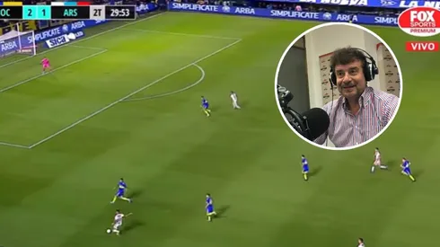 El relato furioso de Daniel Mollo del gol sacando del medio que le hicieron a Boca: "No me rompan más las pelotas"