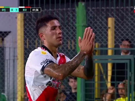 VIDEO | La ley del ex, siempre presente: Enzo Fernández abrió el marcador para River con un golazo