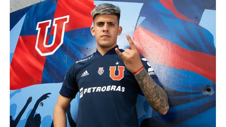 El delantero chileno que anotaron en el lugar de Pavón para la Copa Libertadores. (Foto: U de Chile)