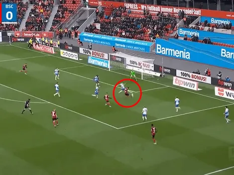 VIDEO | Un golazo: Alario la clavó en el ángulo y le mete presión a Scaloni