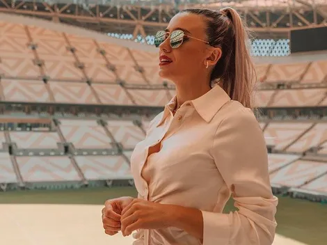 La foto viral de Morena Beltrán antes del sorteo: "¿Te llevo, reina?"