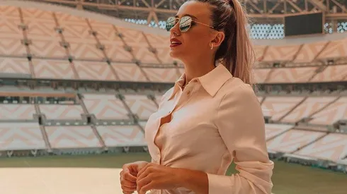 La foto viral de Morena Beltrán antes del sorteo: "¿Te llevo, reina?"