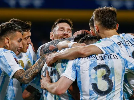 "Listos para el sorteo": la insólita foto de una figura de la Selección durante la ceremonia