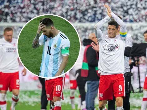 El picante tuit de Polonia para Messi y Argentina tras el sorteo