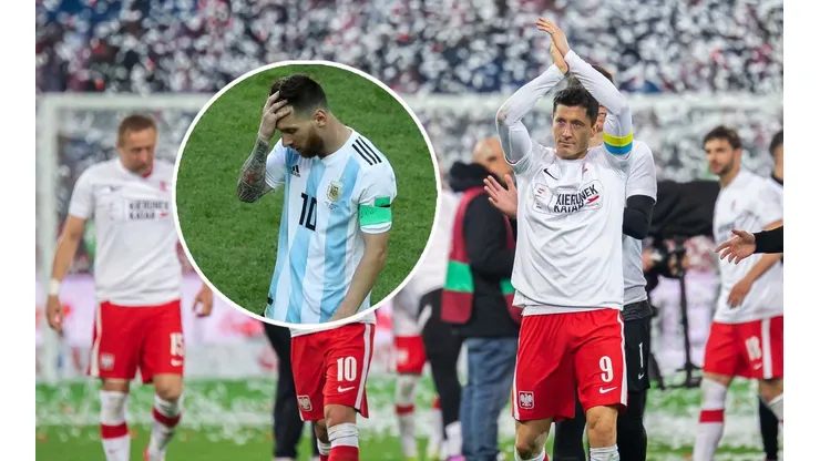 El picante tuit de Polonia para Messi y Argentina tras el sorteo