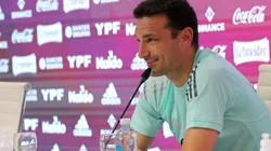 Scaloni y un pedido para los hinchas.