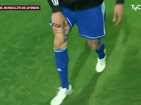 VIDEO | Materazzi metió su penal y mostró su tatuaje de Boca