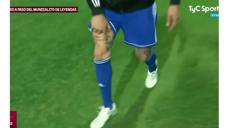 VIDEO | Materazzi metió su penal y mostró su tatuaje de Boca