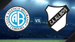 Belgrano vs. All Boys por la Primera Nacional.