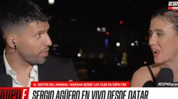 El comentario al aire del Kun Agüero a Morena Beltrán: "Me dijeron..."