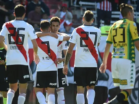 Lo aplauden en River: iba a quedar libre y renovó su contrato