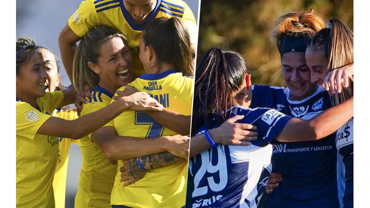 Boca vs. Gimnasia de La Plata por el Torneo Femenino (Fotos: Getty y Twitter Gimnasia de La Plata)