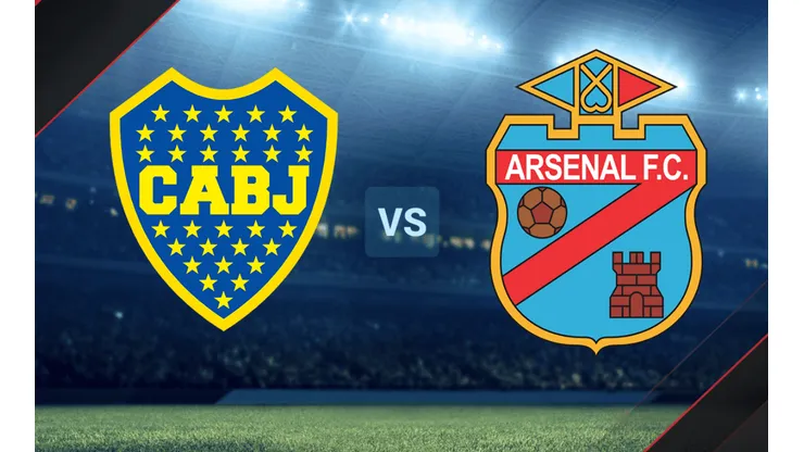 Boca vs. Arsenal por el Torneo de Reserva.