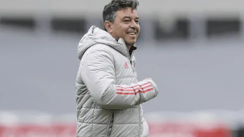 Gallardo y una decisión pensando en la Copa.