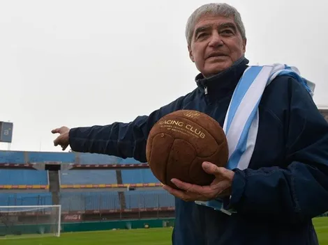 Luto en el fútbol argentino: falleció el Chango Cárdenas, héroe de Racing