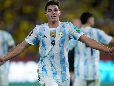 VIDEO | "El chico del momento": el golazo de Julián Álvarez que abrió la cuenta en Ecuador