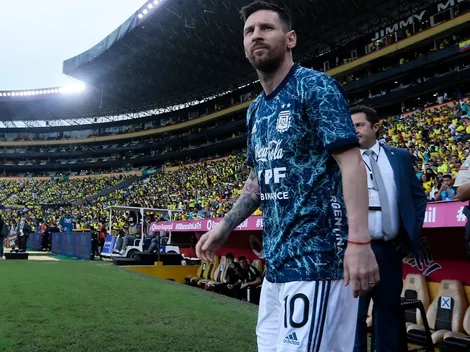 De no creer: así recibieron los hinchas de Ecuador a Messi en Guayaquil