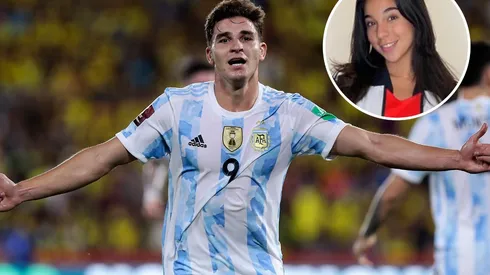 El tuit de Luciana Milessi después del gol de Julián Álvarez en la Selección
