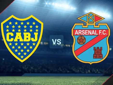 ¿Cómo, cuándo y dónde ver Boca Juniors vs. Arsenal de Sarandí por la Copa de la Liga Profesional?
