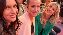 Zaira Nara estuvo presente en el homenaje a Rozín.