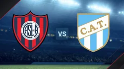 San Lorenzo vs. Atlético Tucumán por la Copa de la Liga.