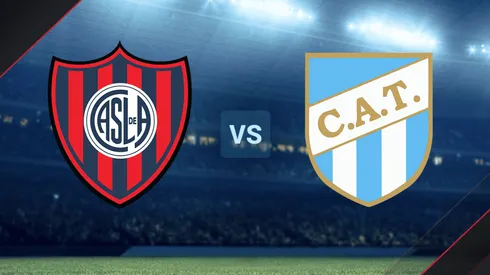 San Lorenzo vs. Atlético Tucumán por la Copa de la Liga.