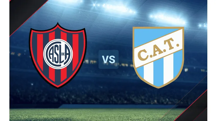 San Lorenzo vs. Atlético Tucumán por la Copa de la Liga.